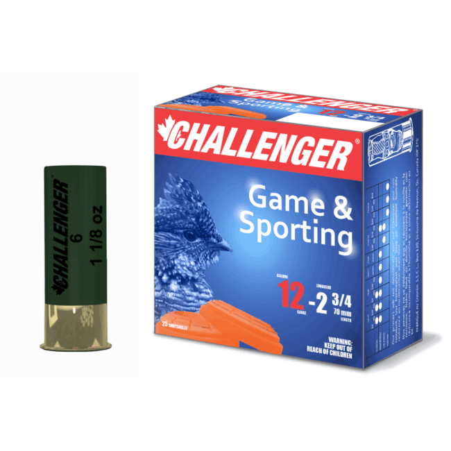 MUNITION CAL,12 2" 3/4 1 1/8 OZ #4 BTE(25)