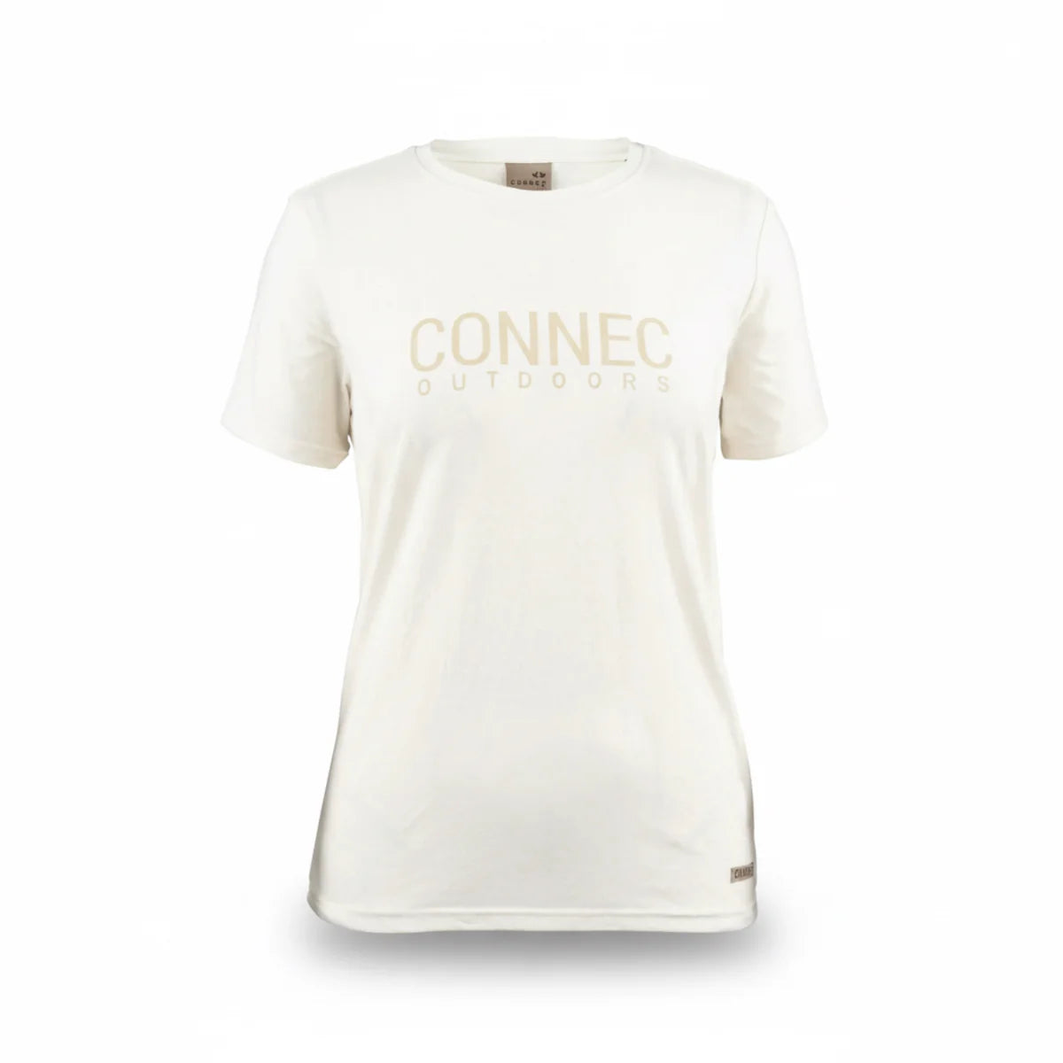 T-SHIRT CONNEC FEMME TRAIL CRÈME