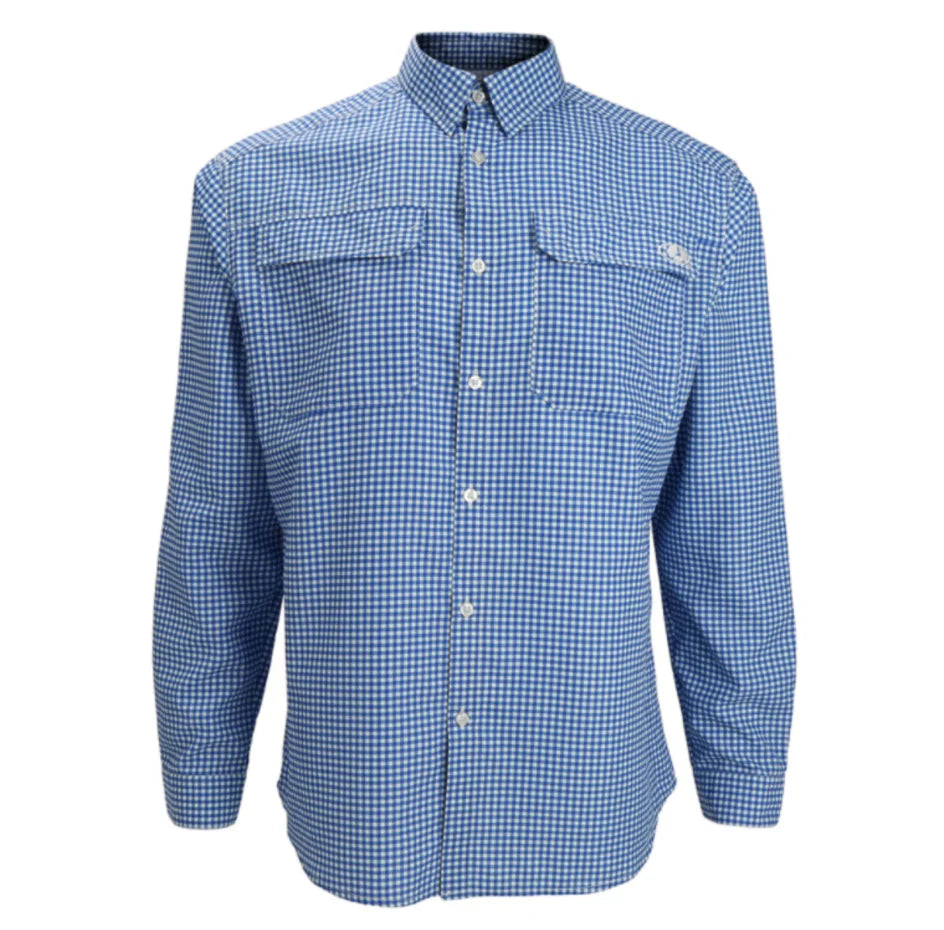CHEMISE CARRO BLEU PÊCHE