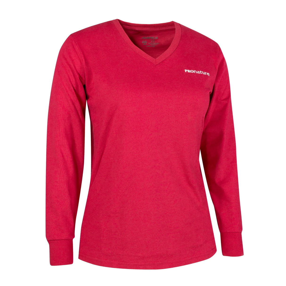 CHANDAIL FEMME COL V MC LONGUE