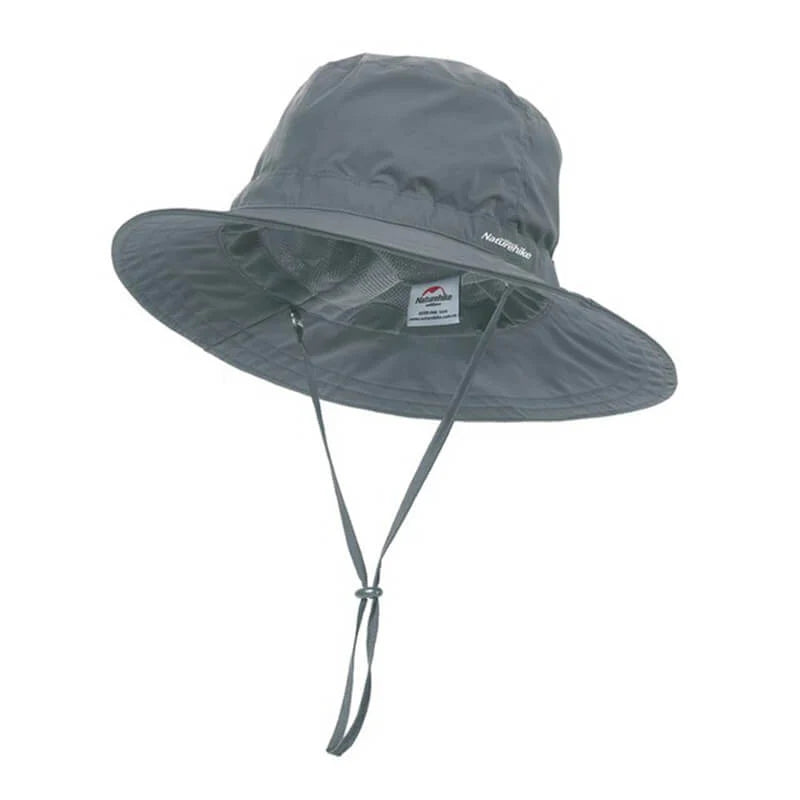 CHAPEAU PÊCHEUR ANTI-UV GRIS