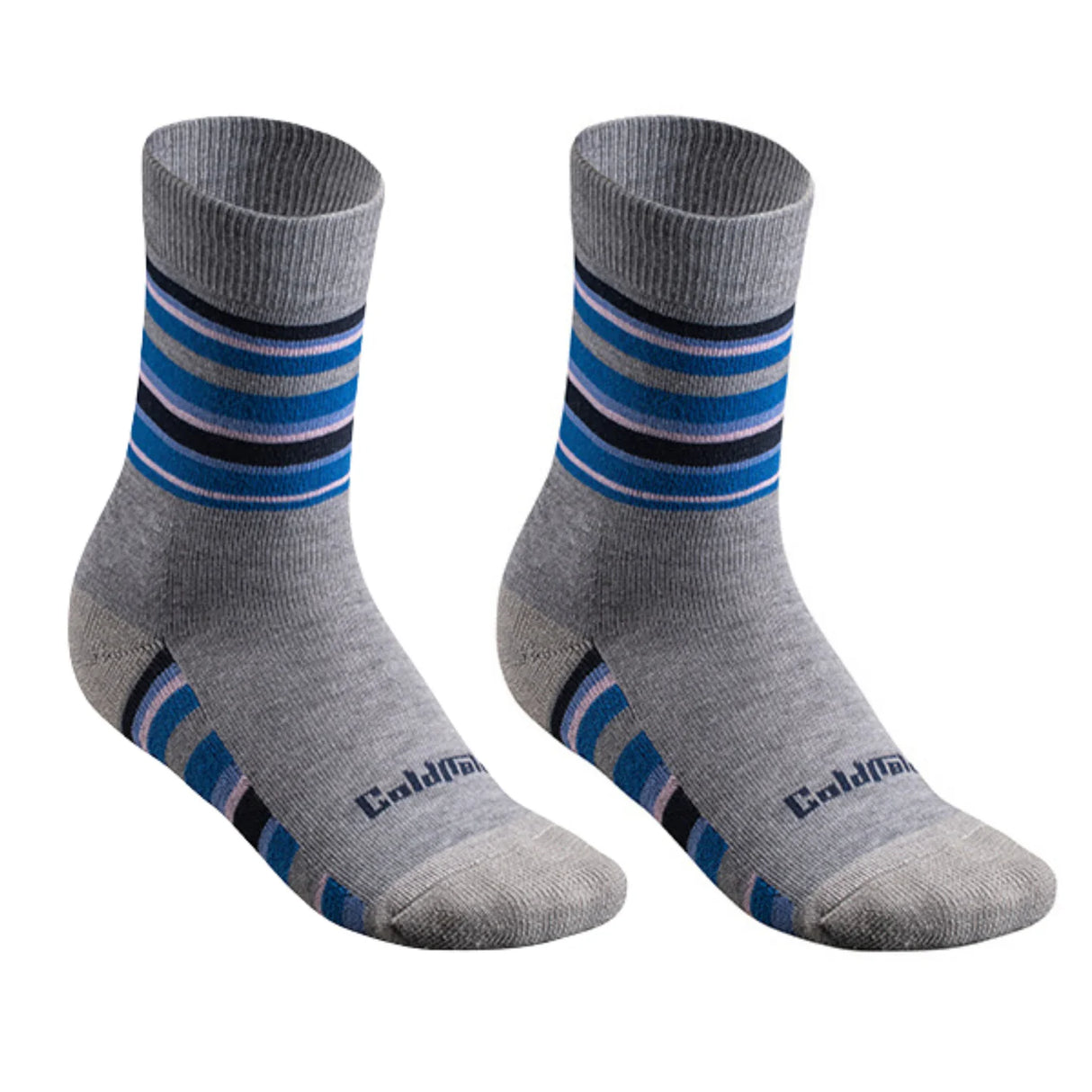 BAS CREW WTX FEMME GRIS/BLEU