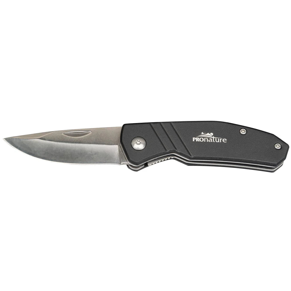 COUTEAU NOIR PLIANT LÉGER BUFFALO