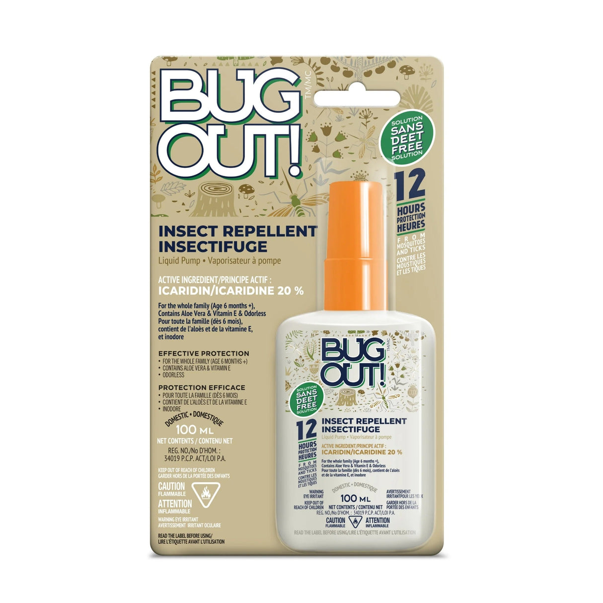 INSECTIFUGE POUR ENFANT VAPORISATEUR