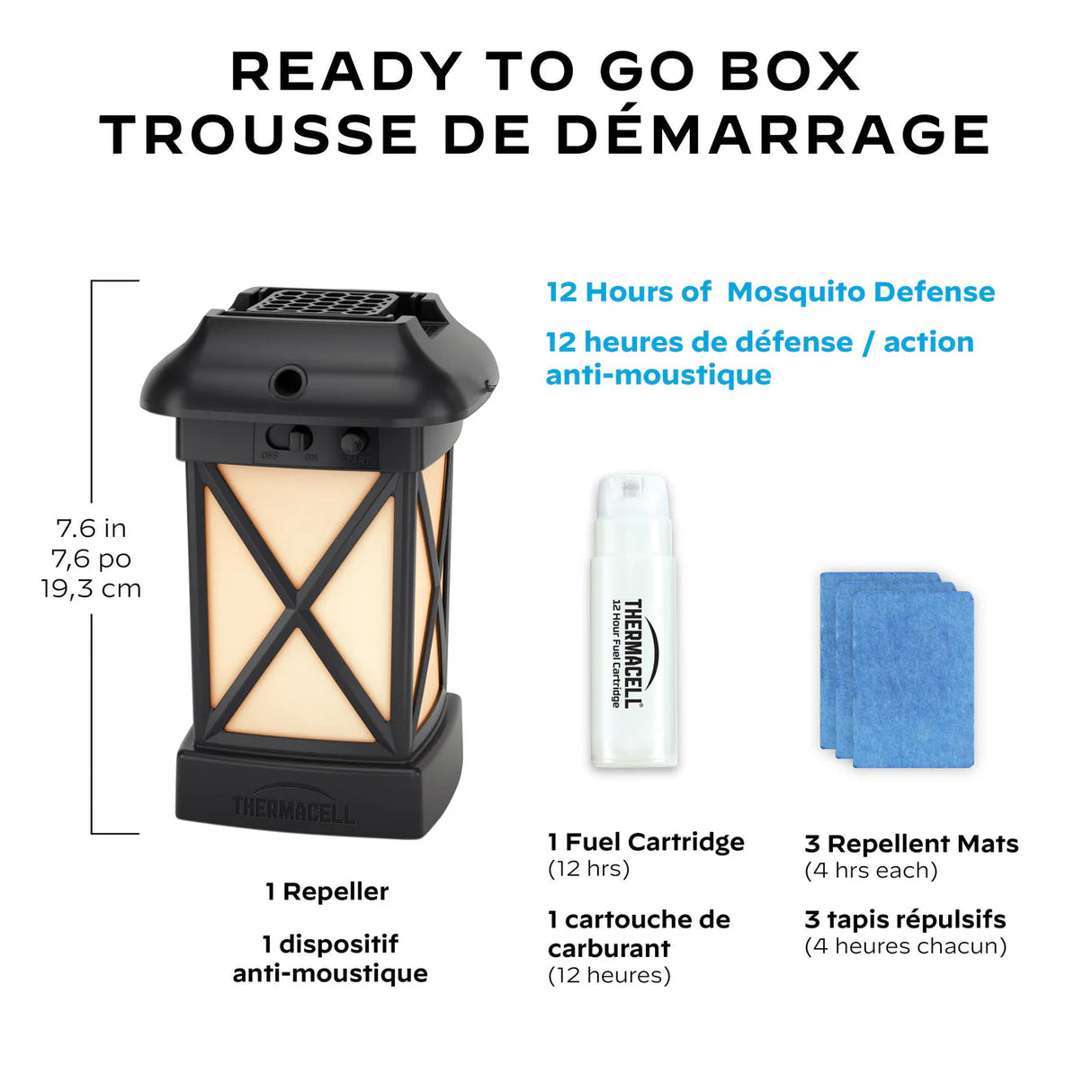 LANTERNE POUR PATIO THERMACELL