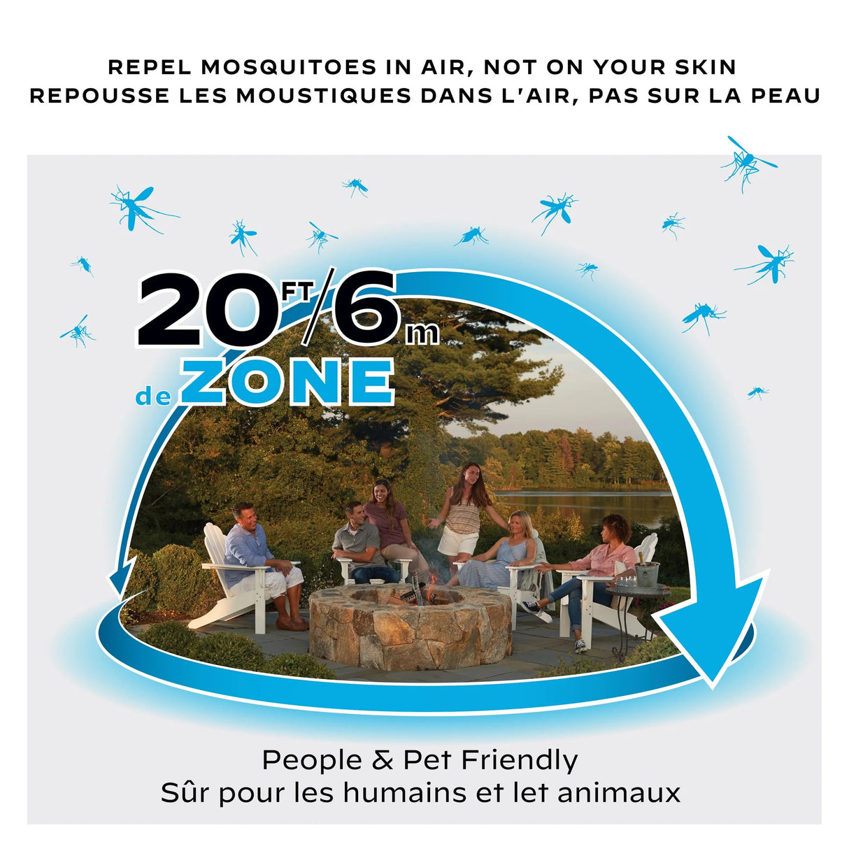 RÉPULSIF A MOUSTIQUE RECHARGABLE E55