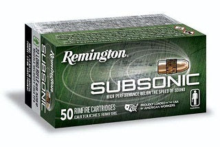 MUNITION REM CAL.22 SUBSONIC 40 GR.