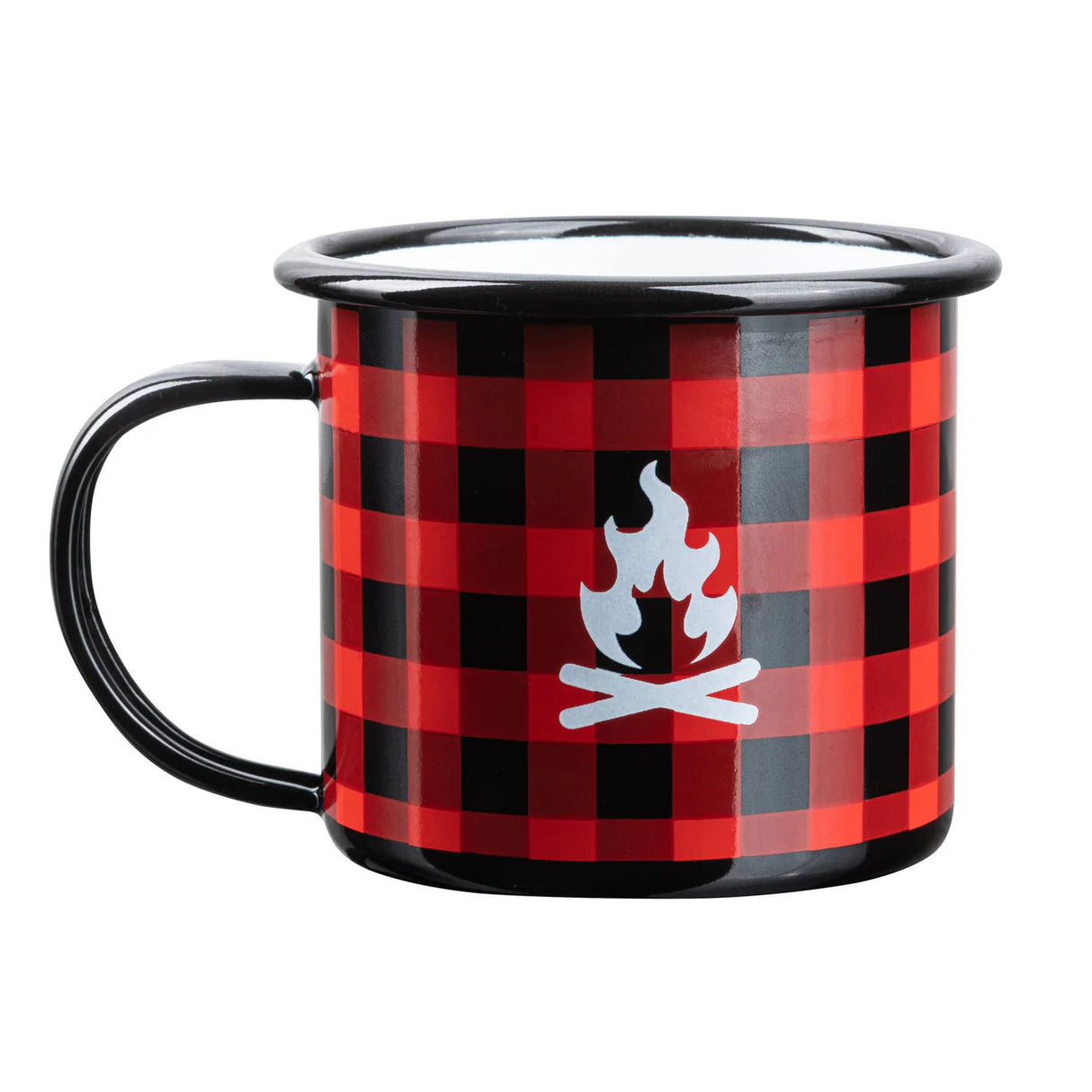 TASSE ÉMAILLÉE ROUGE