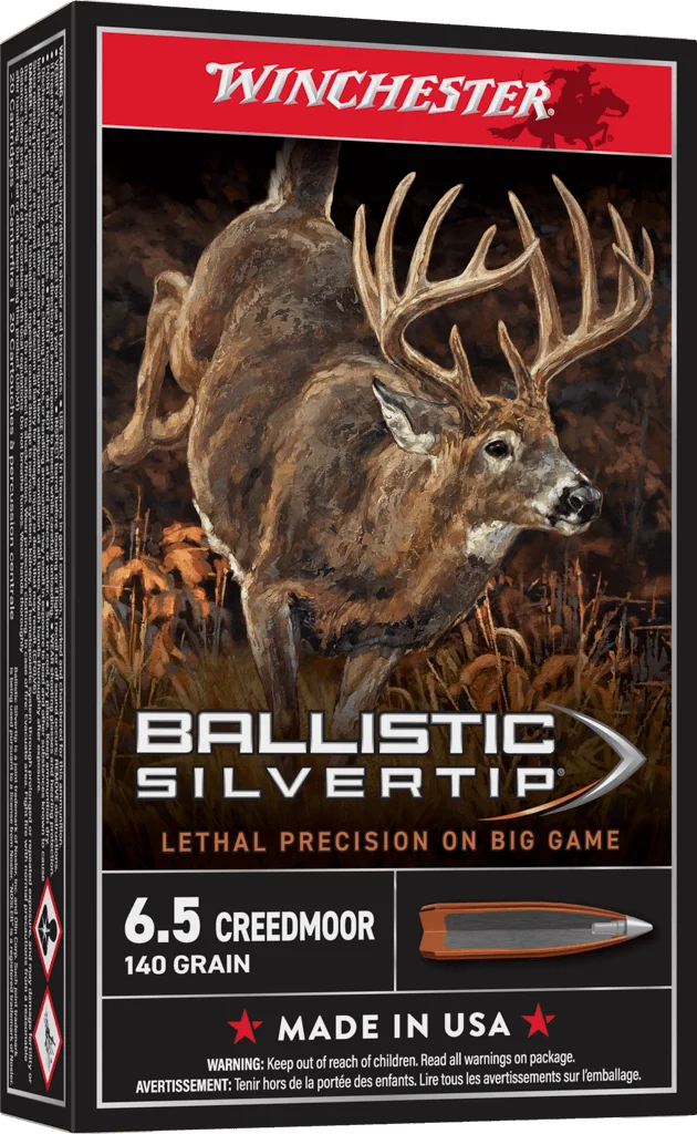MUNITION 6.5 CREEDMOOR 140GR SILVERTIP WINCHESTER