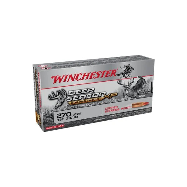 MUNITION WINCH.CAL.270 WSM 130 GR.