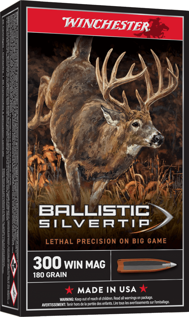 MUNITION CAL.300 WIN 180 GR. SILVERTIP