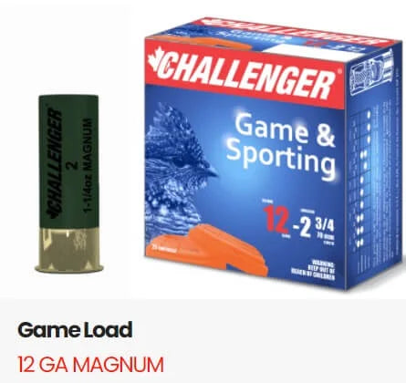 MUNITION CAL.12 2 3/4  1 1/4 OZ  #4 PLOMB