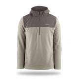 HOODIE 1/2 ZIP YUKON  BEIGE CONNEC