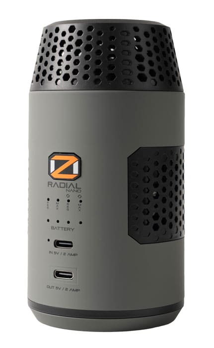ANTI-ODEUR OZONE RADIAL EZ NANO NOIR