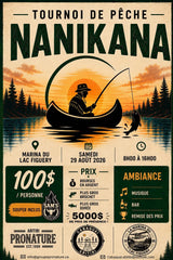 Inscription Tournoi de pêche Nanikana (par pêcheur)
