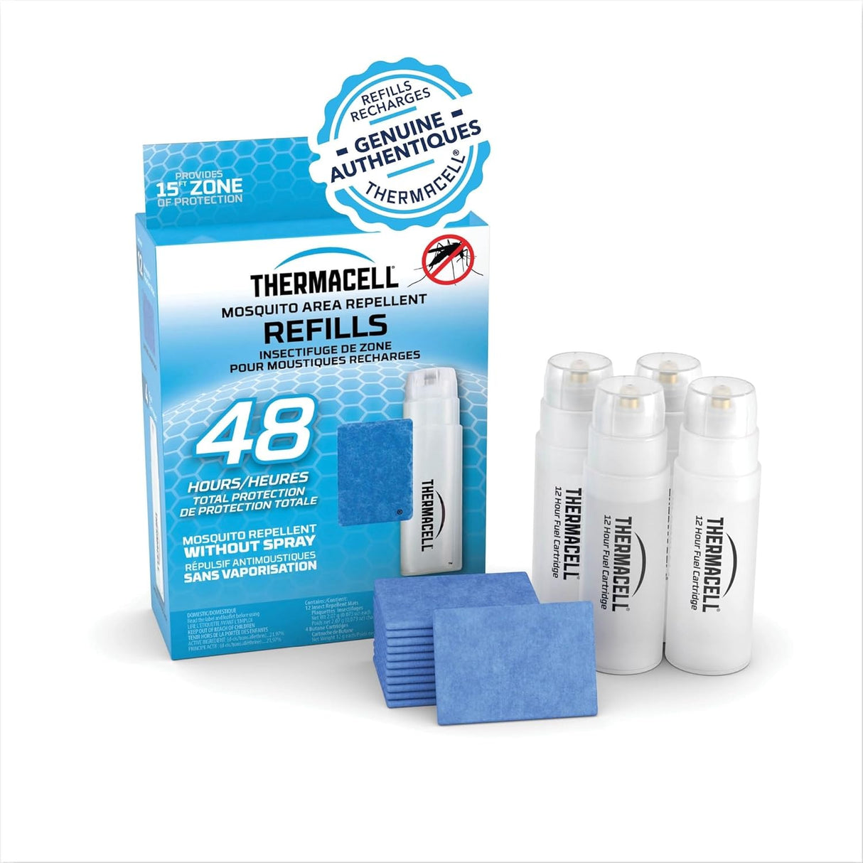 RECHARGE POUR THERMACEL 48 HEURES