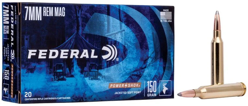 MUNITION FED.CAL.7MM 150 GR.POWER SHOCK