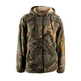 MANTEAU POLAR DOUBLÉ KAKI