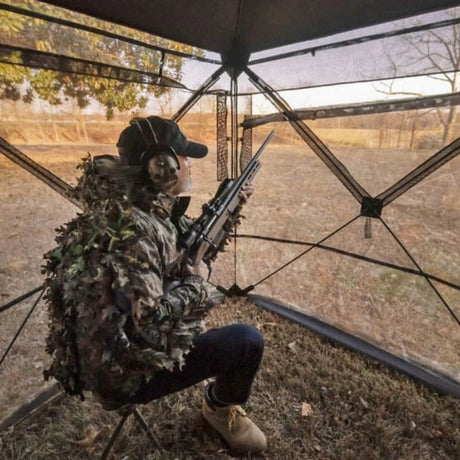 Cache terrestre Camo see thru 180 degré 58'' x 58''