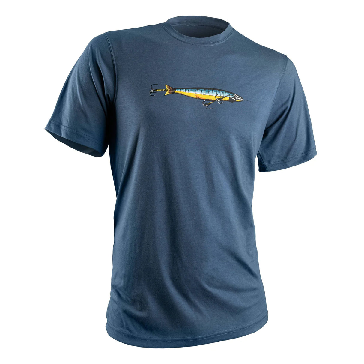 T-SHIRT BLEU AVEC RAPALA