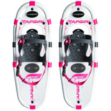 RAQUETTE RAPGIRL ROSE/BLANC 7X19