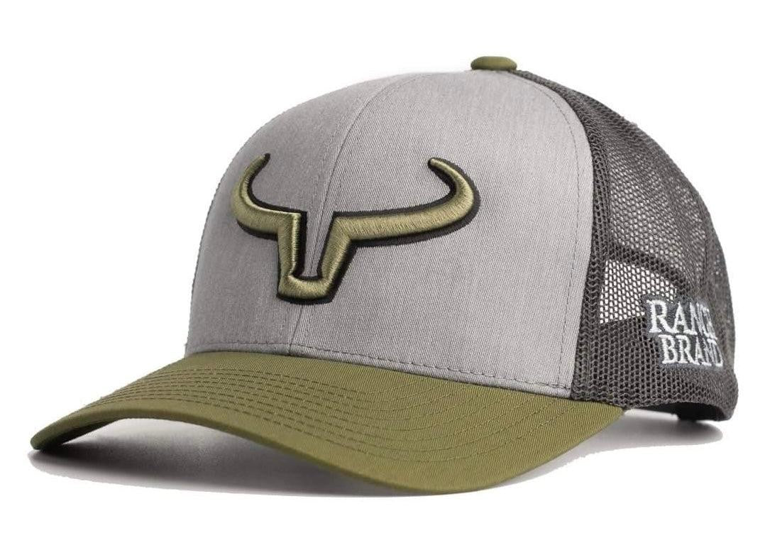 CASQUETTE RANCHER GRISE ET VERTE