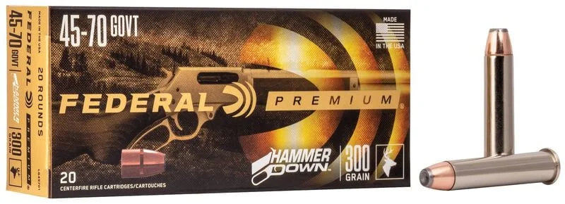 MUNITION FEDERAL 45-70  300GR