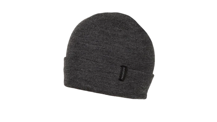 TUQUE NOIR EN MERINO PRONATURE