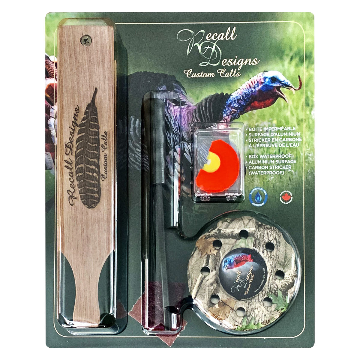 ENSEMBLE D'APPEAU WATERPROOF POUR DINDON