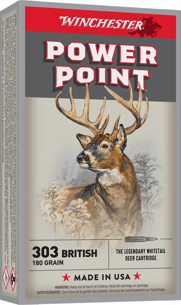 MUNITION WINCHESTER CAL.303 180 GR.