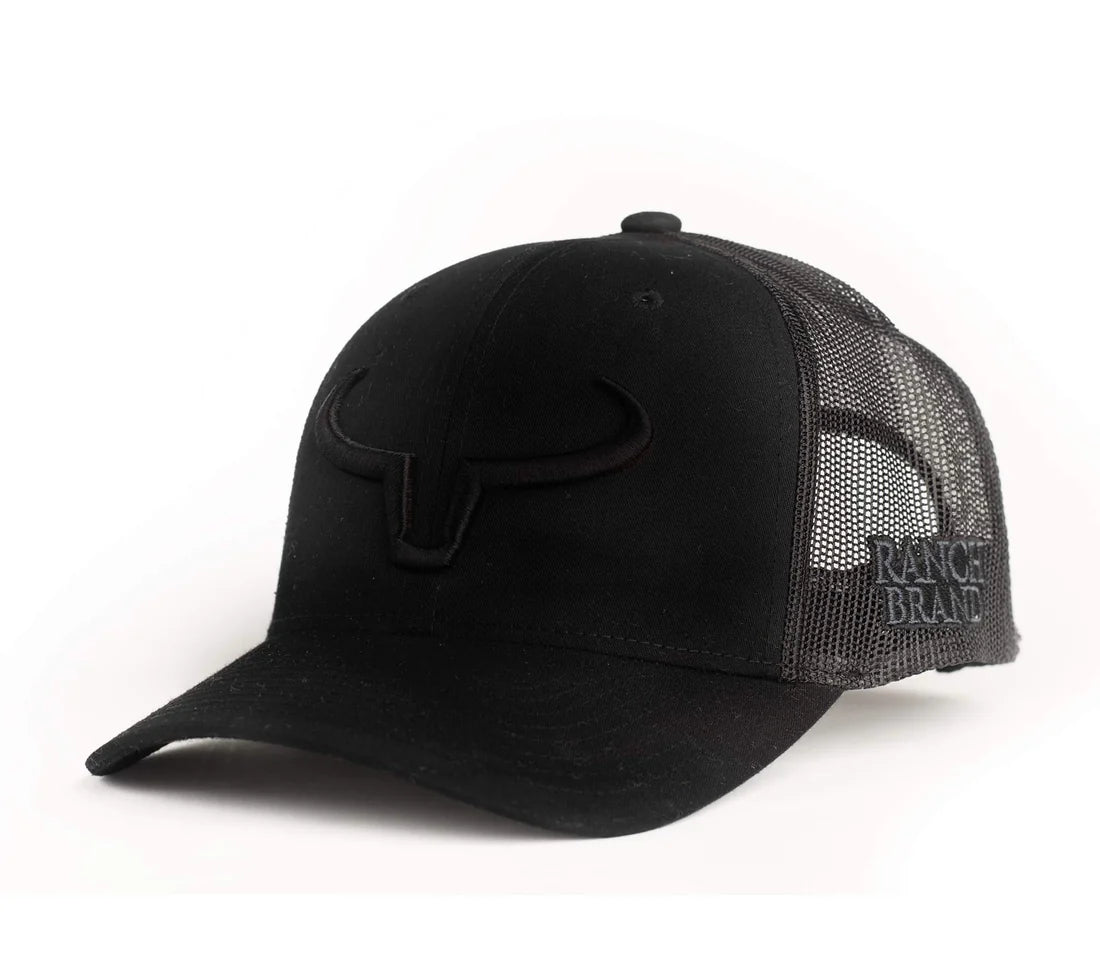 CASQUETTE RANCHER ALL BLACK