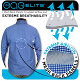 CHEMISE CARRO BLEU PÊCHE