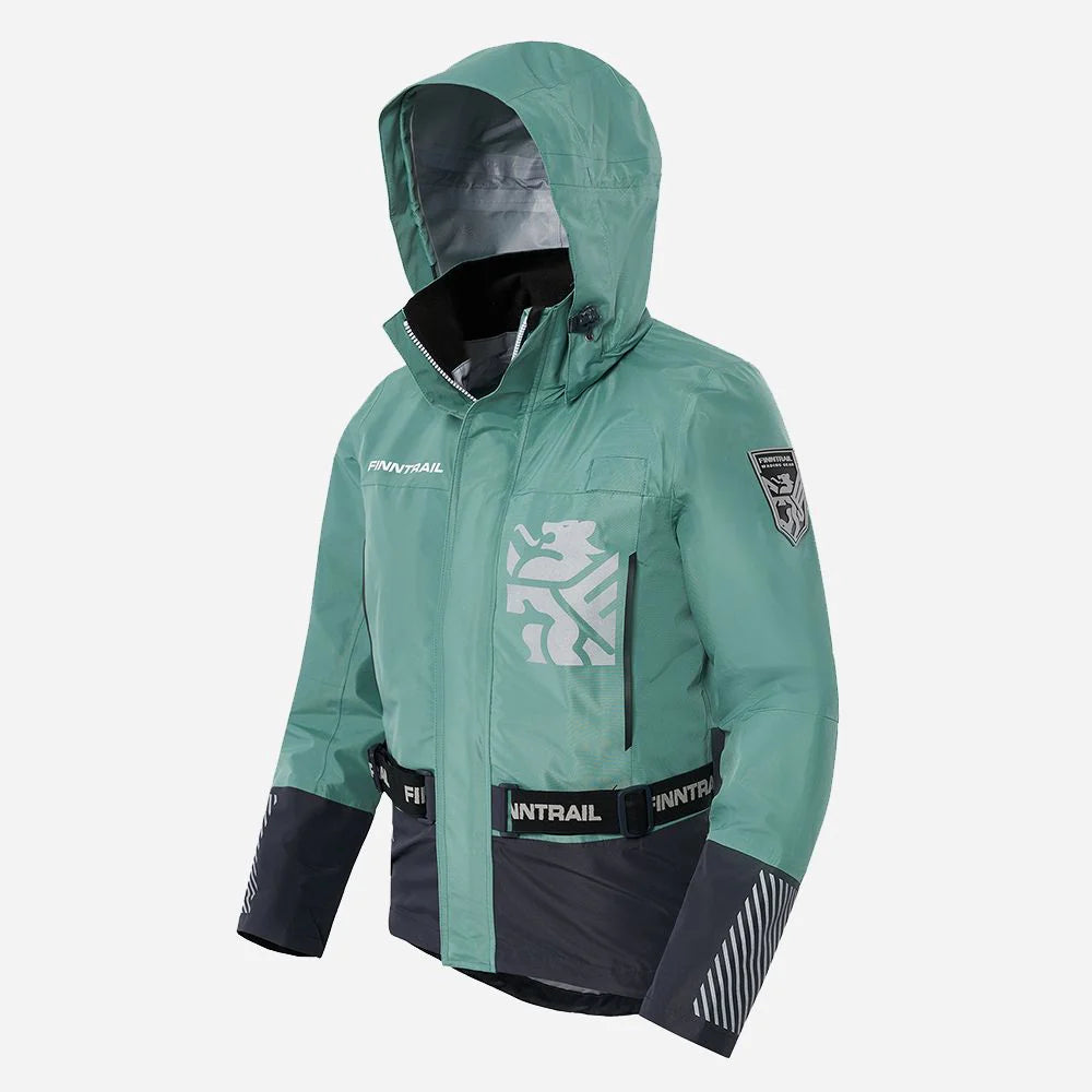 MANTEAU RACHEL PETROL BLEU