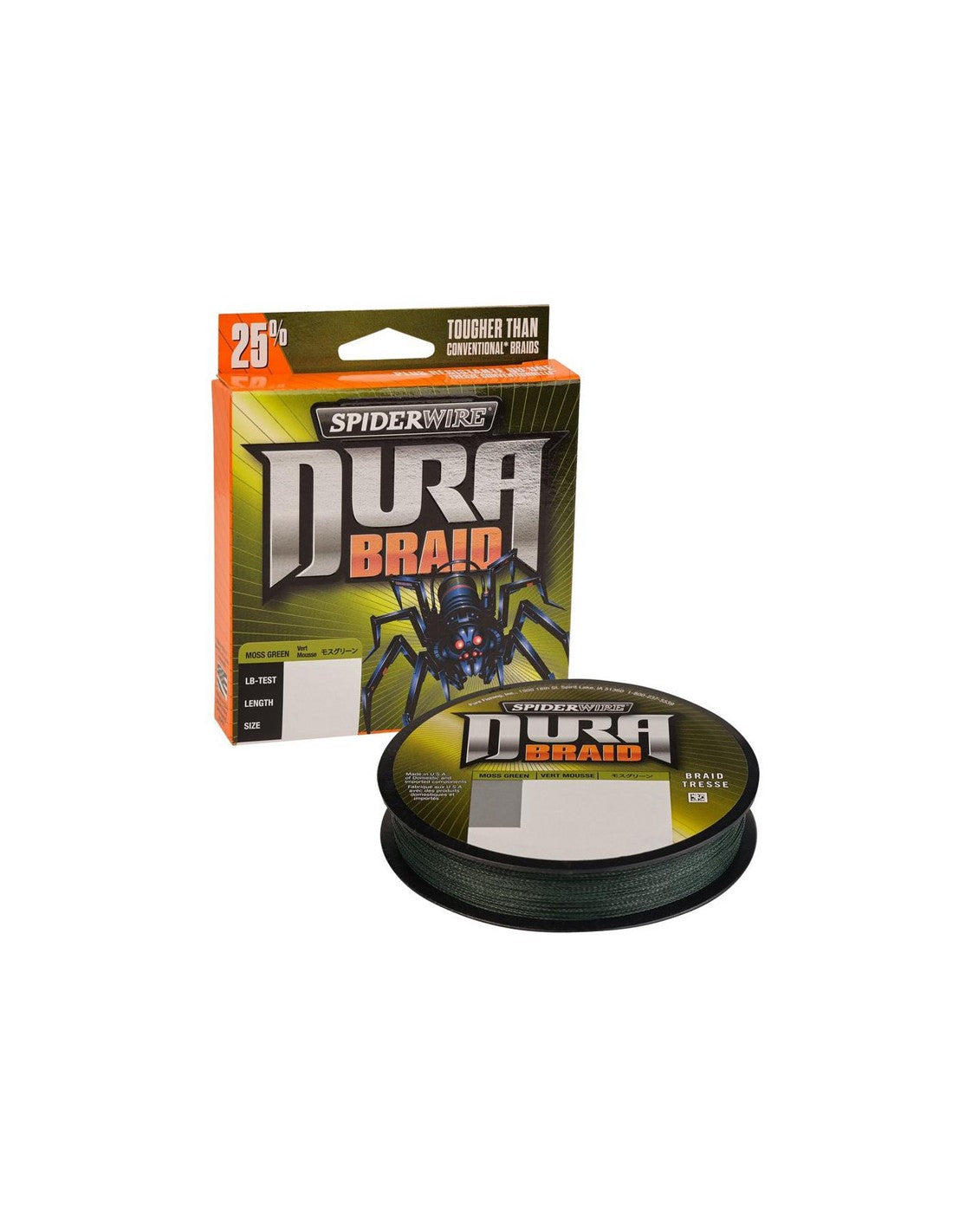 FILS TRESSÉ DURA BRAID 150 YD